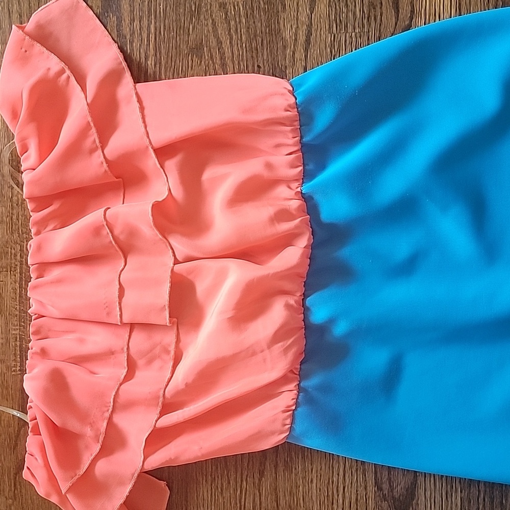 Strapless dress